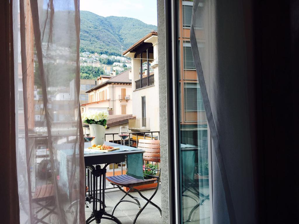 Bottega Del Vino Guesthouse Локарно Экстерьер фото